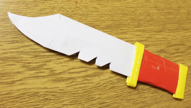 How to make a paper knife