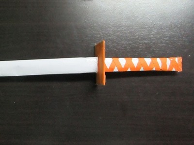How to Make a Paper Mega Japanese Katana Sword - Easy Tutorials