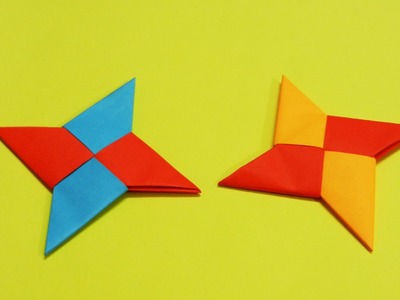 How to make a Paper Ninja Star | Origami Ninja Star | Tutorial