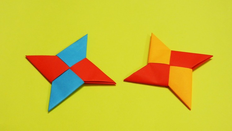 How to make a Paper Ninja Star | Origami Ninja Star | Tutorial