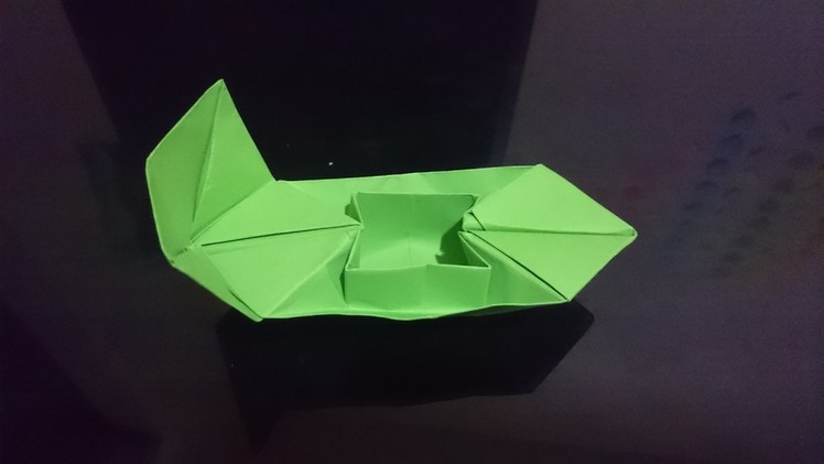 How to make a stylish paper  speed boat, origami