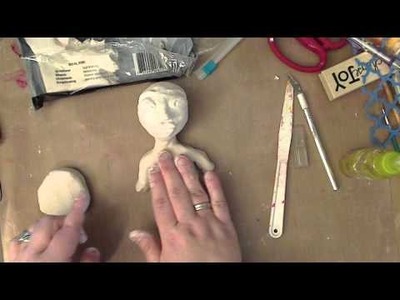 How to--- Paper Clay Doll pt 2