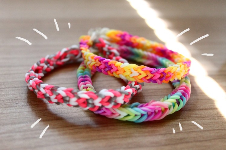 Inverted Fishtail Bracelet Without A Loom | DIY