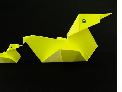 Origami Paper 'Duck' - Simple and Easy!!