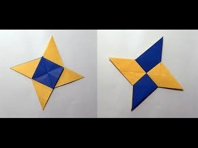Origami Paper | How To Make Origami Paper Ninja Stars Shuriken