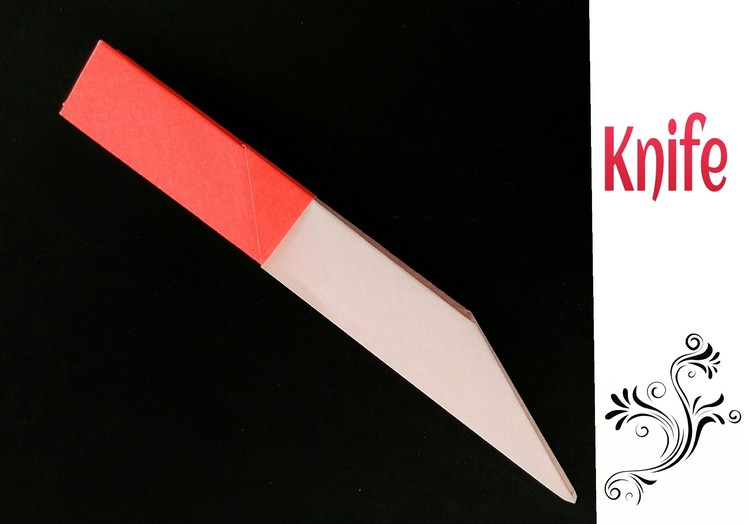 Origami Paper "Kitchen.Chopping Knife" - Easy and Simple !
