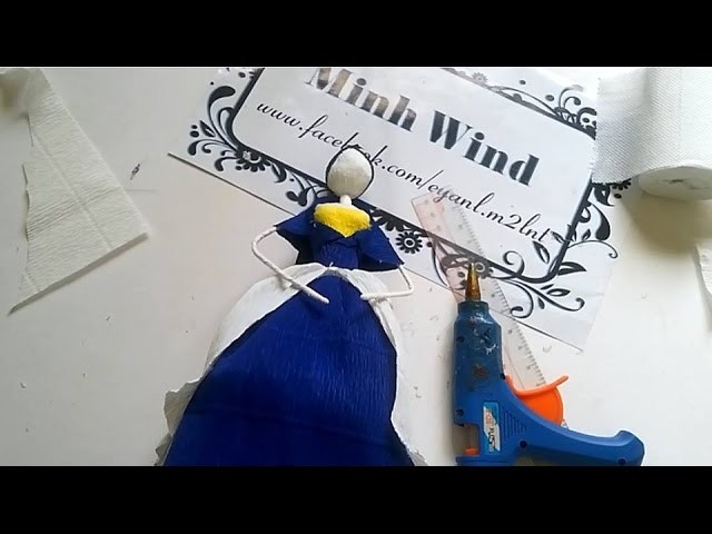 Paper Doll - Hướng dẫn làm búp bê giấy nhún