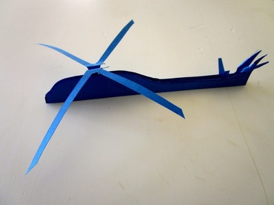 Paper Helicopter - How To Make Paper Helicopters - Origami Helicopter