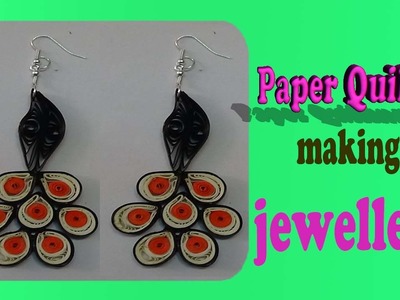 Paper quilling jewellery