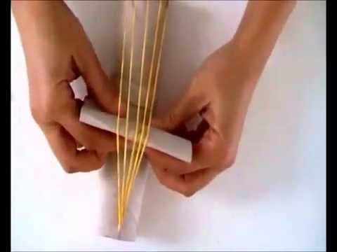 Paper roll string instrument, Toilet paper roll crafts