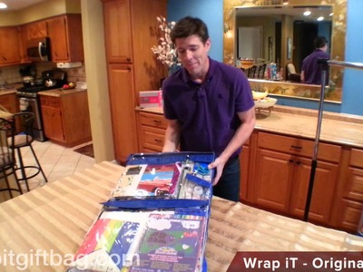 Wrapping Paper Storage Organizer With Wrap iT Original