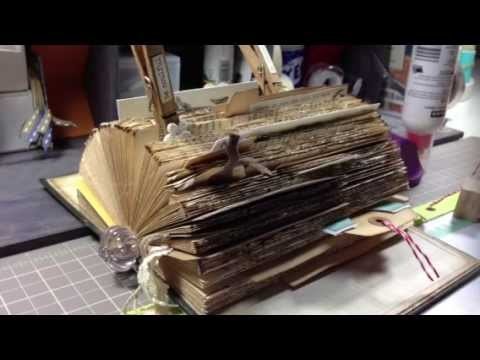 ALTERED BOOK INSPIRED BY SOMERSET LIFE AND BCDOULA