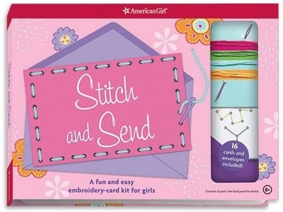 American Girl Doll Stitch and Send Craft Play Set Opening Review