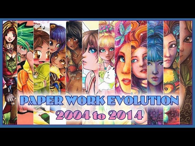 Artworks on Paper - Evolution from 2004 to 2014