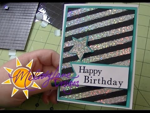 Birthday Card with Deco Foil & Digital Paper