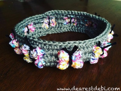 Crochet Butterfly Flutterby Headband