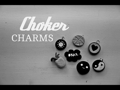 D.I.Y. - Choker charms ☯