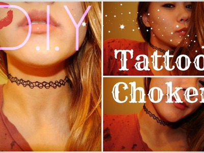 D.I.Y. Tattoo Choker Collar