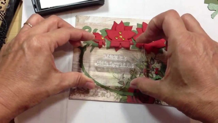 December 25th Christmas card and Layering Tips