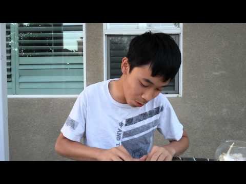 Demonstration speech: how to make paper airplanes