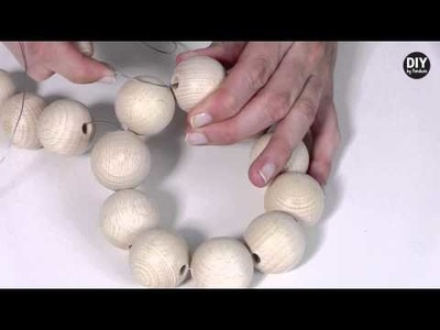 DIY by Panduro: Home Deco by Me, Wooden Balls