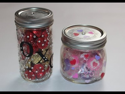 DIY Candy Jar for Valentine's Day