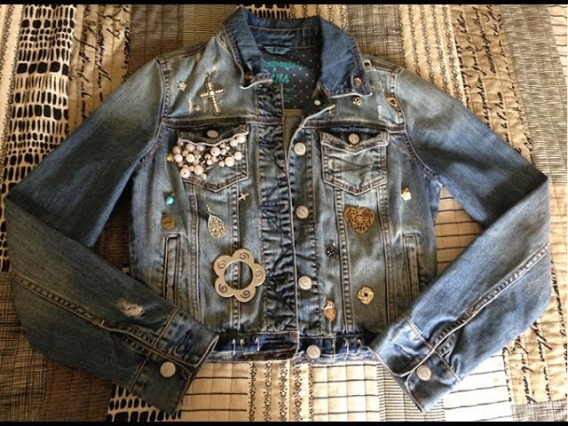 DIY: Decorate Your Denim Jacket (Temporarily)