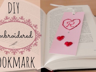 DIY Embroidered Bookmark