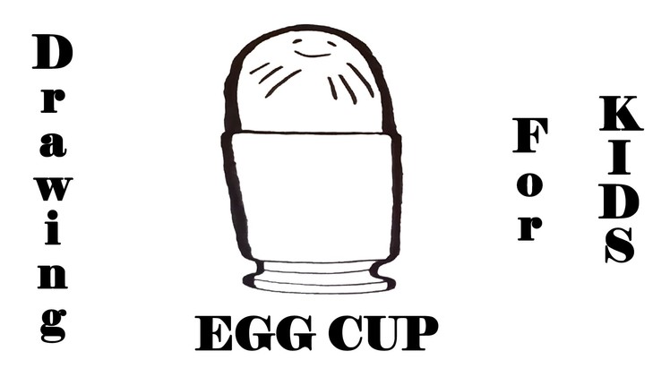 DIY How to draw easy stuff but cool on paper:draw an EGG Cup with Pencil EASY,Egg holder,SPEEDY