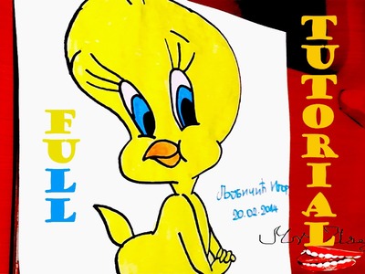 Draw Diy How To Draw Tweety Bird Step By Step Easy For Kids