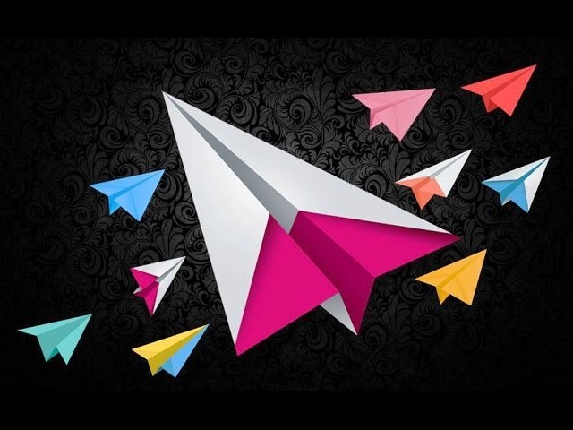 DIY-How to make Paper Plane -Simple steps