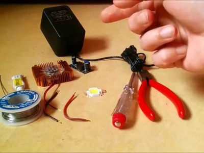 DIY less 7$ Wall Plug 10W LED