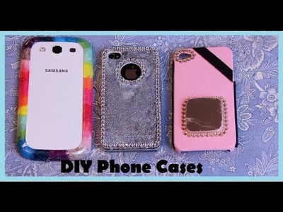 DIY Phone cases!! 3 modelos diferentes