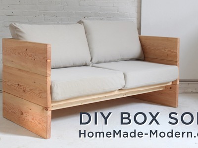 DIY Sofa made out of 2x10s