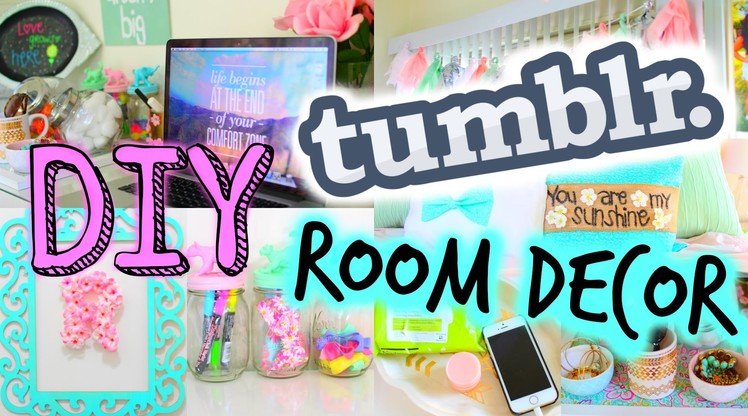 DIY Tumblr Inspired Room Decor! Cute + Cheap For Spring!