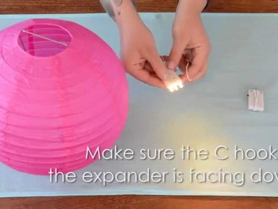How To Light Paper Lanterns with Battery Operated LEDs