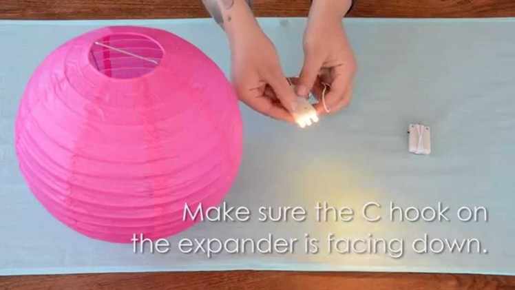 How To Light Paper Lanterns with Battery Operated LEDs