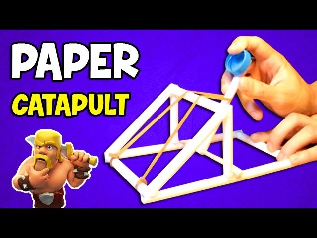 How to make a Catapult | Easy Paper Weapons