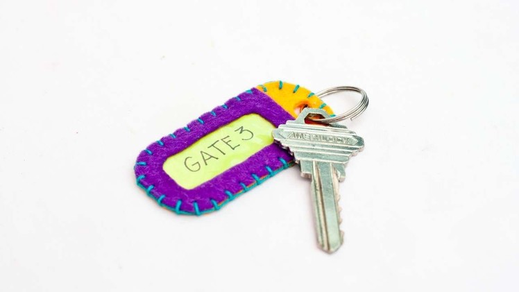 How To Make A Cute Personalized Key Tag - DIY Style Tutorial - Guidecentral