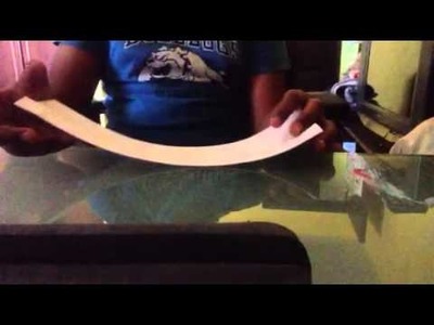 How to make a cylinder paper plane