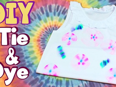How To Make A DIY Tie Dye T-Shirt For Kids