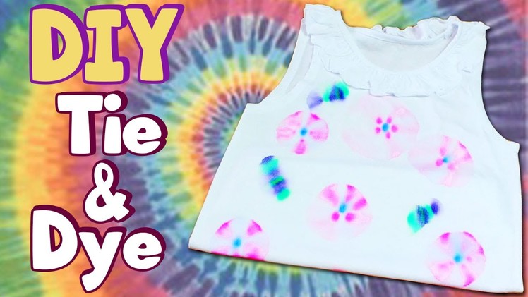 How To Make A DIY Tie Dye T-Shirt For Kids