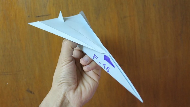 How to make a paper airplane that flies for a long time