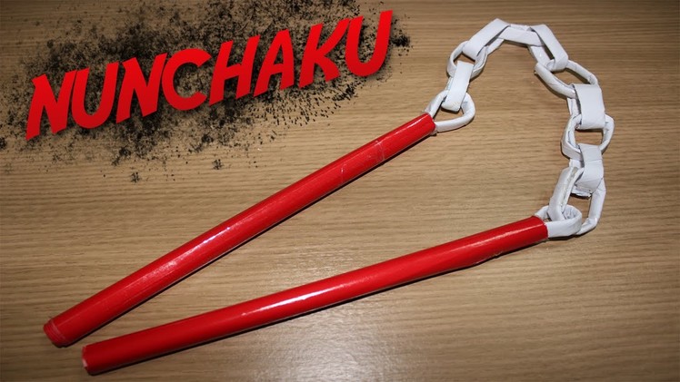 How to Make a Paper Nunchaku