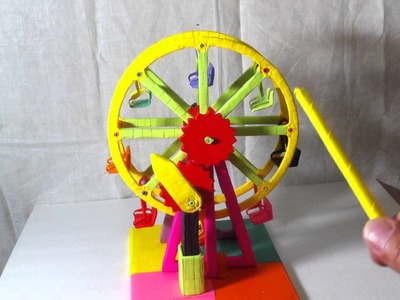 How To Make Ferris Wheel Out Of Paper