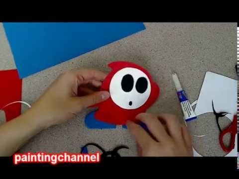 How to make paper Shy Guy