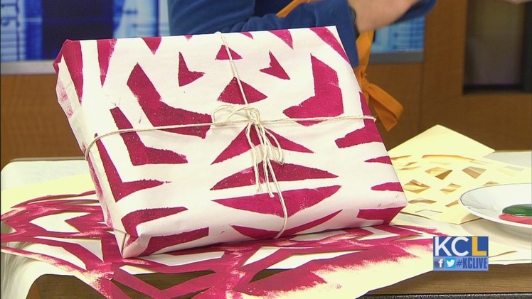 KCL - Make your own wrapping paper this holiday season