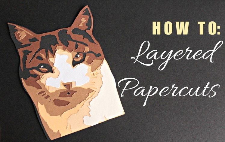 Layered Papercut | Paper cutting #6