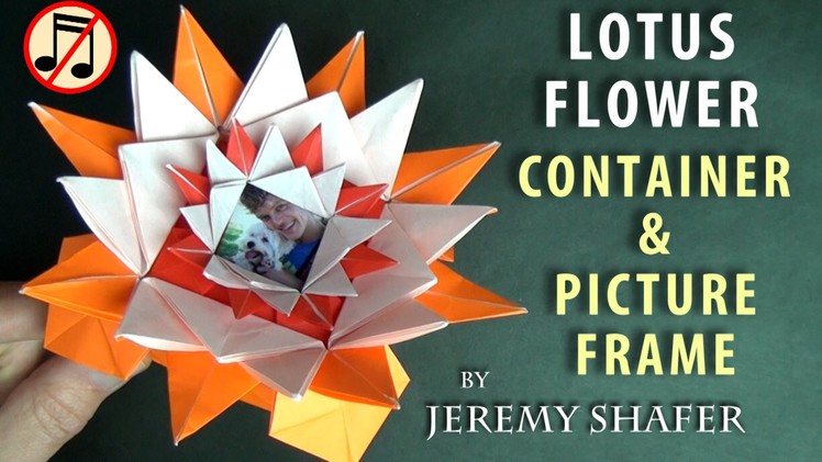 Lotus Flower Container & Picture Frame (no music)