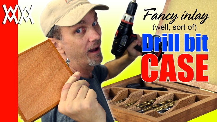 Make a drill bit storage case. Organize your wood shop with this fun project.